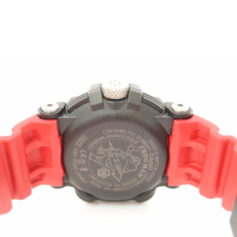 ＣＡＳＩＯ カシオ　メンズ　ダイバーズ　スマホリンク/Ｇ－ＳＨＯＣＫ／ＦＲＯＧＭＡＮ／電波ソーラー/GWF-A1000-1A4JF//201C080J/ABランク/69