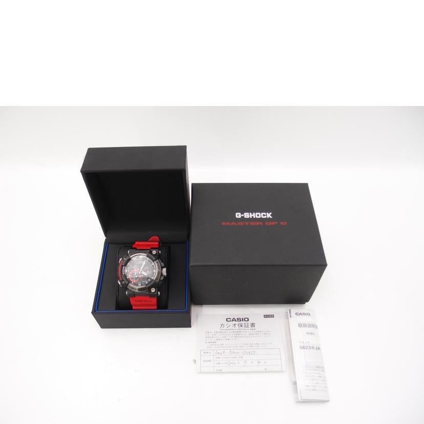 ＣＡＳＩＯ カシオ　メンズ　ダイバーズ　スマホリンク/Ｇ－ＳＨＯＣＫ／ＦＲＯＧＭＡＮ／電波ソーラー/GWF-A1000-1A4JF//201C080J/ABランク/69