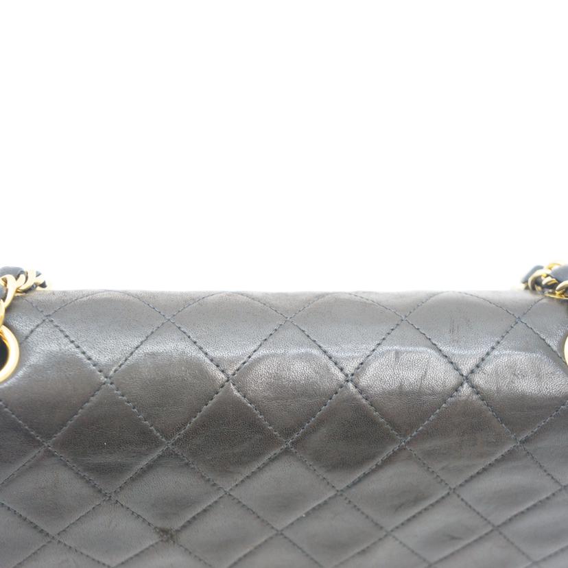 ＣＨＡＮＥＬ シャネル/マトラッセラムスキンＷフラップチェーンショルダー//4338733/ABランク/09