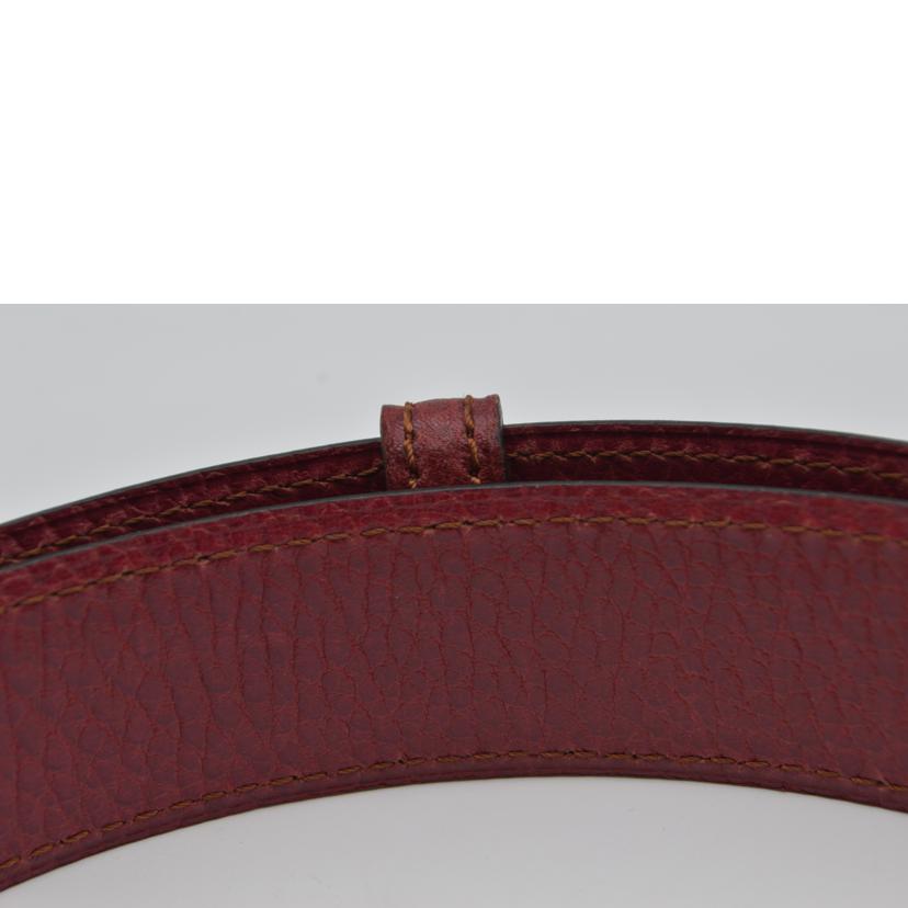 Ｃａｒｔｉｅｒ カルティエ/マストラインレザーベルト８５／ボルドー/L50000002//ABランク/89