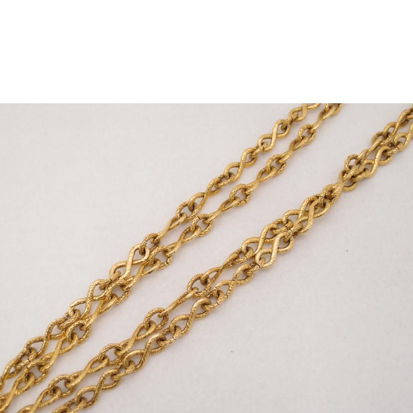 ＣＨＡＮＥＬ　 シャネル　アクセサリー　ペンダント　ヴィンテージ/Ｗチェーンココマークネックレス／ゴールド／８６ｃｍ//Aランク/69