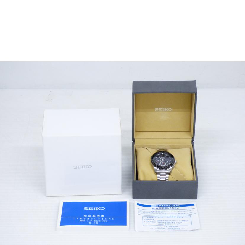 SEIKO セイコー/ブライツ/電波ソーラー/SAGA027/968****/メンズ時計/ABランク/64【中古】