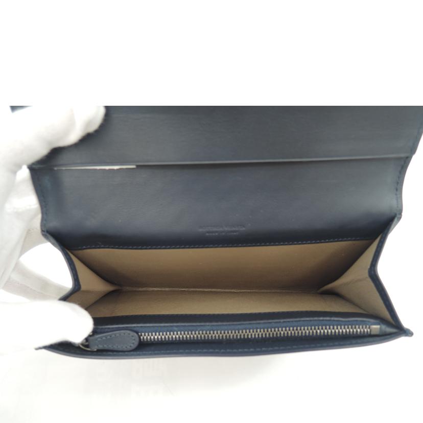 ＢＯＴＴＥＧＡ　ＶＥＮＥＴＡ ボッテガヴェネタ/イントレチャート二つ折り長財布／ネイビー/156819-V//ABランク/06