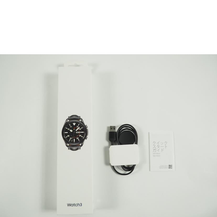 ＳＡＭＳＵＮＧ サムスン/Ｇａｌａｘｙ　Ｗａｔｃｈ３　４５㎜　ミスティックブラック/SM-840NZKAXJP//RFAN921VDDH/Bランク/79