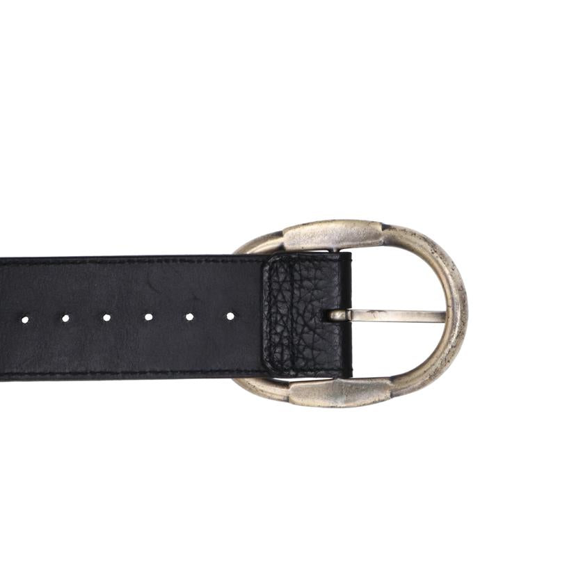 ＢＯＴＴＥＧＡ　ＶＥＮＥＴＡ ボッテガベネタ/レザーベルト／黒／約～１０７ｃｍ//95CM/33IN/Bランク/75