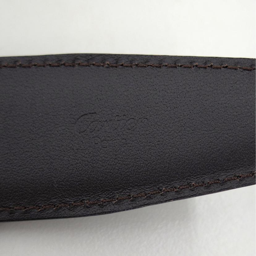 Ｃａｒｔｉｅｒ カルティエ　小物　メンズ雑貨　ブラック　ブラウン/レザーベルト／リバースブル／約８２－９２ｃｍ//Bランク/75