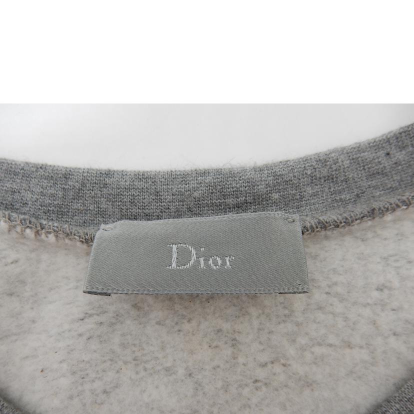 Ｄｉｏｒ　ＨＯＭＭＥ ﾃﾞｨｵｰﾙｵﾑ/プリントスウェット／グレー//ABランク/02