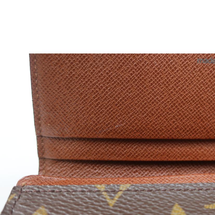 ＬＯＵＩＳ　ＶＵＩＴＴＯＮ ルイ・ヴィトン/ポルトモネビエトレゾール　モノグラム　二つ折り財布/M61730//CT0012/ABランク/65