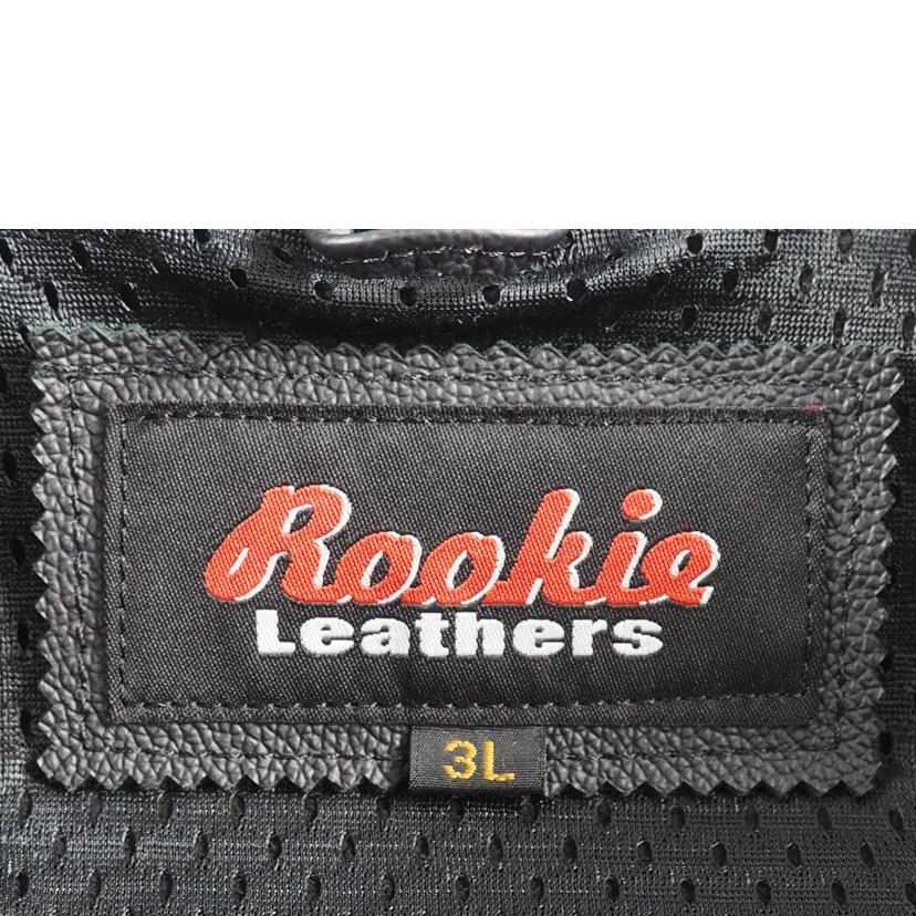 Ｒｏｏｋｉｅ　ＬＥＡＴＨＥＲ ルーキー レザー/シングルライダースジャケット//ABランク/79