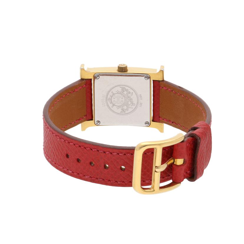 ＨＥＲＭＥＳ エルメス/Ｈウォッチ／レディース／クオーツ/HH1.201//1113302/Bランク/75