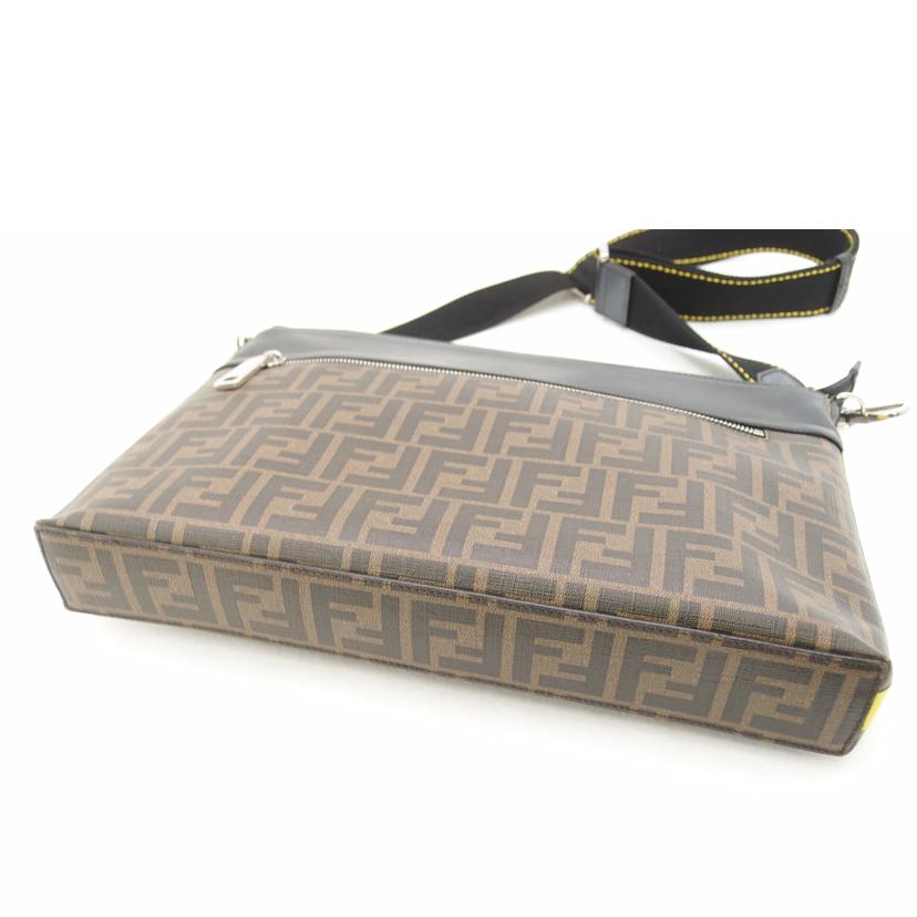 ＦＥＮＤＩ フェンディ　クラッチバッグ　セカンドバック　ショルダーバッグ　斜め掛け　肩掛け　メンズ/ズッカ柄２ｗａｙショルダー／イエロー/7VA470 A80P//199*****/ABランク/69
