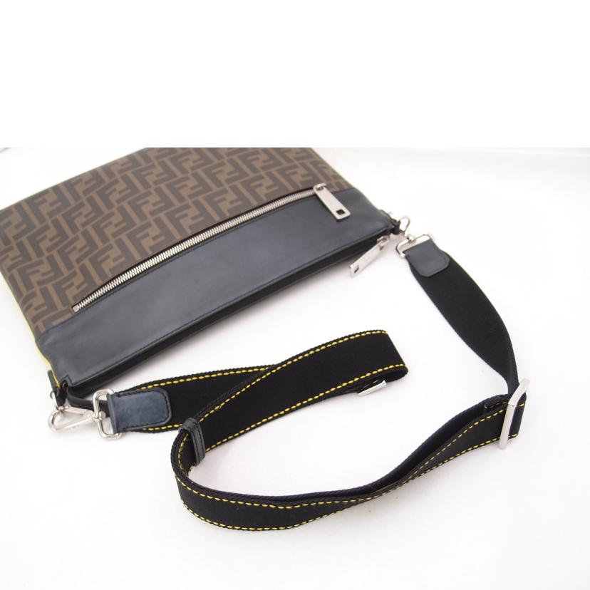 ＦＥＮＤＩ フェンディ　クラッチバッグ　セカンドバック　ショルダーバッグ　斜め掛け　肩掛け　メンズ/ズッカ柄２ｗａｙショルダー／イエロー/7VA470 A80P//199*****/ABランク/69