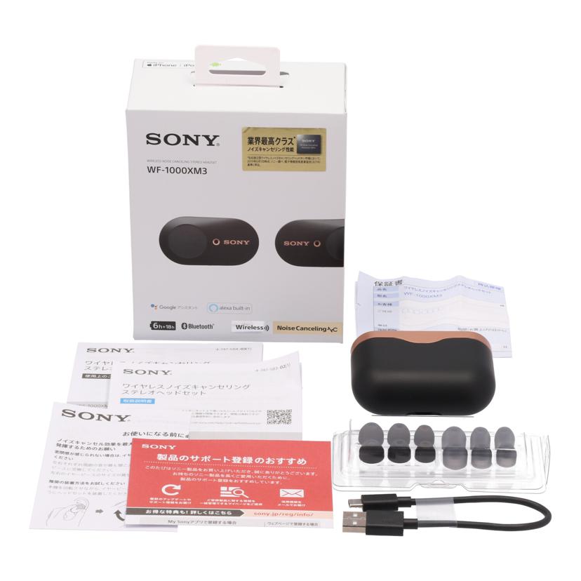 ＳＯＮＹ ソニー/ワイヤレスイヤホン/WF-1000XM3//8237307/Bランク/71
