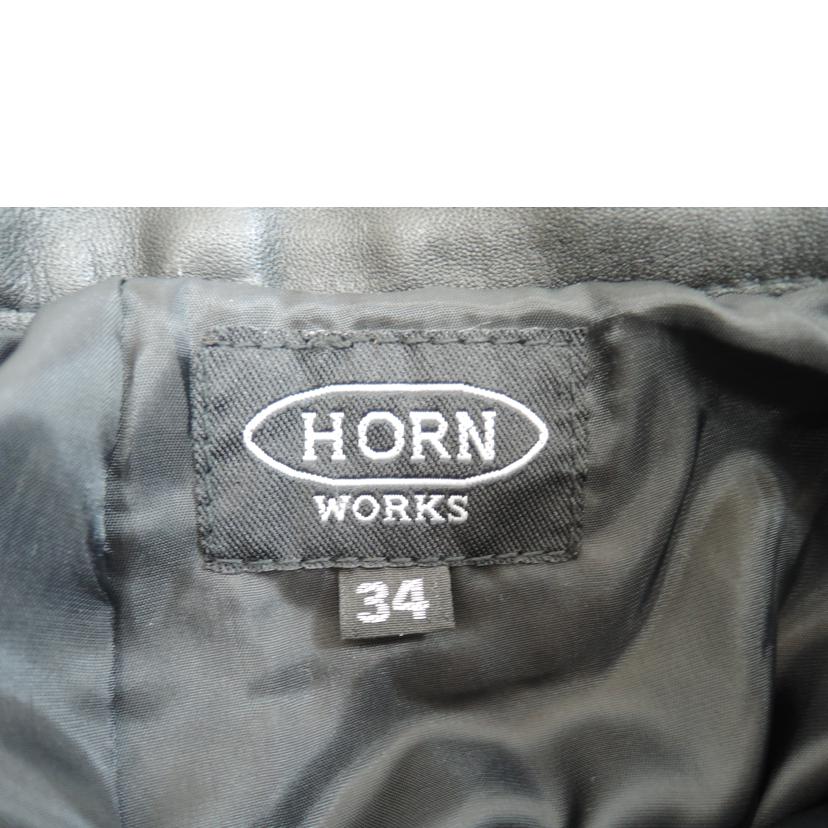 ＨＯＲＮ　ＷＯＲＫＳ ホーンワークス/レザーパンツ/-//-/ABランク/06