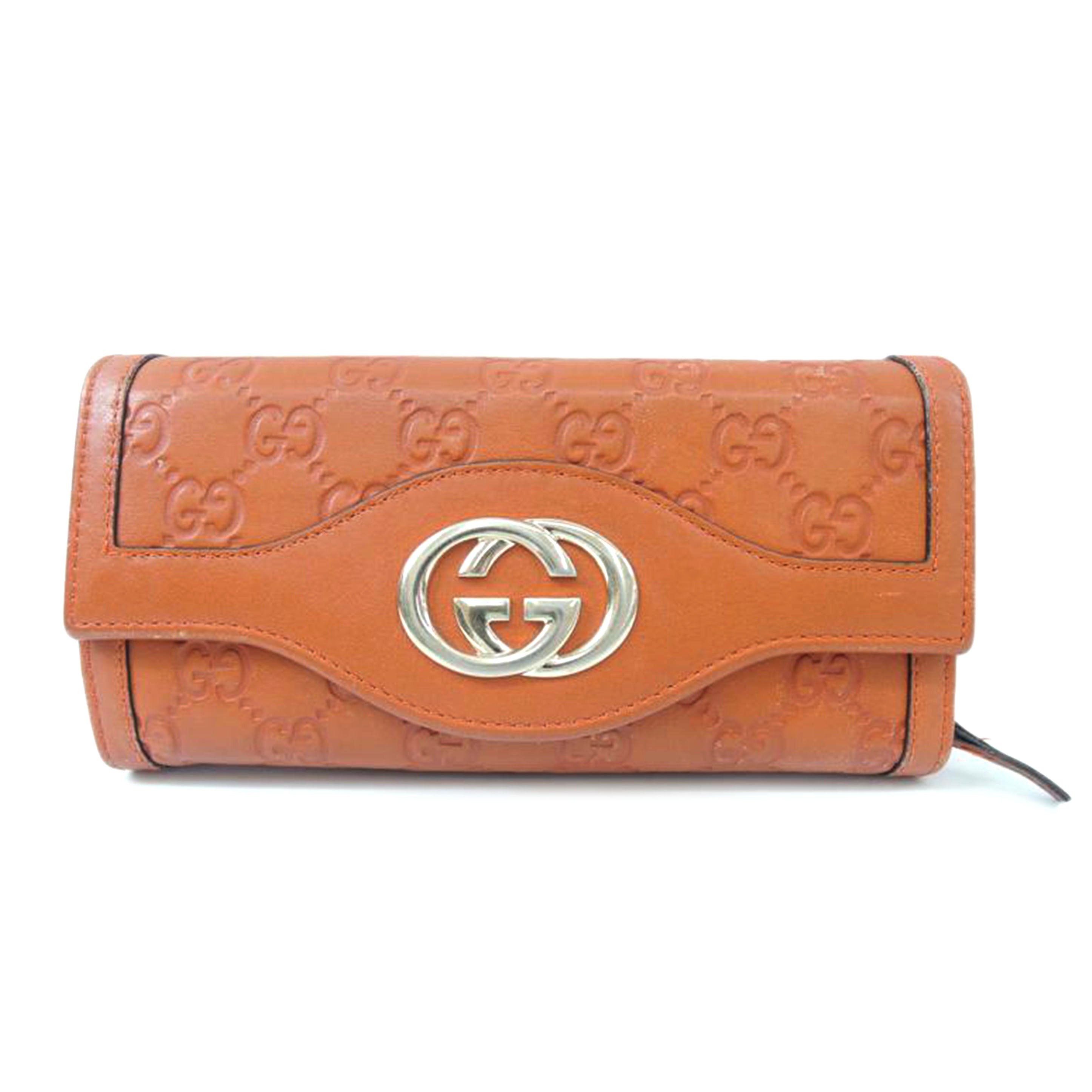 ＧＵＣＣＩ グッチ/インターロッキングＧ二つ折り長財布/232431//0416/ABランク/06