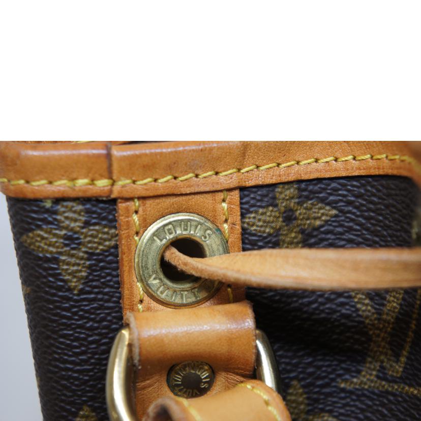 ＬＯＵＩＳ　ＶＵＩＴＴＯＮ ルイヴィトン ルイ・ヴィトン ビトン ショルダーバッグ ハンドバッグ トートバッグ ブラウン メンズ レディース 定番 人気 ＬＶ 斜め掛け 肩がけ/プチノエ／モノグラム/M42226//AR0***/ABランク/92