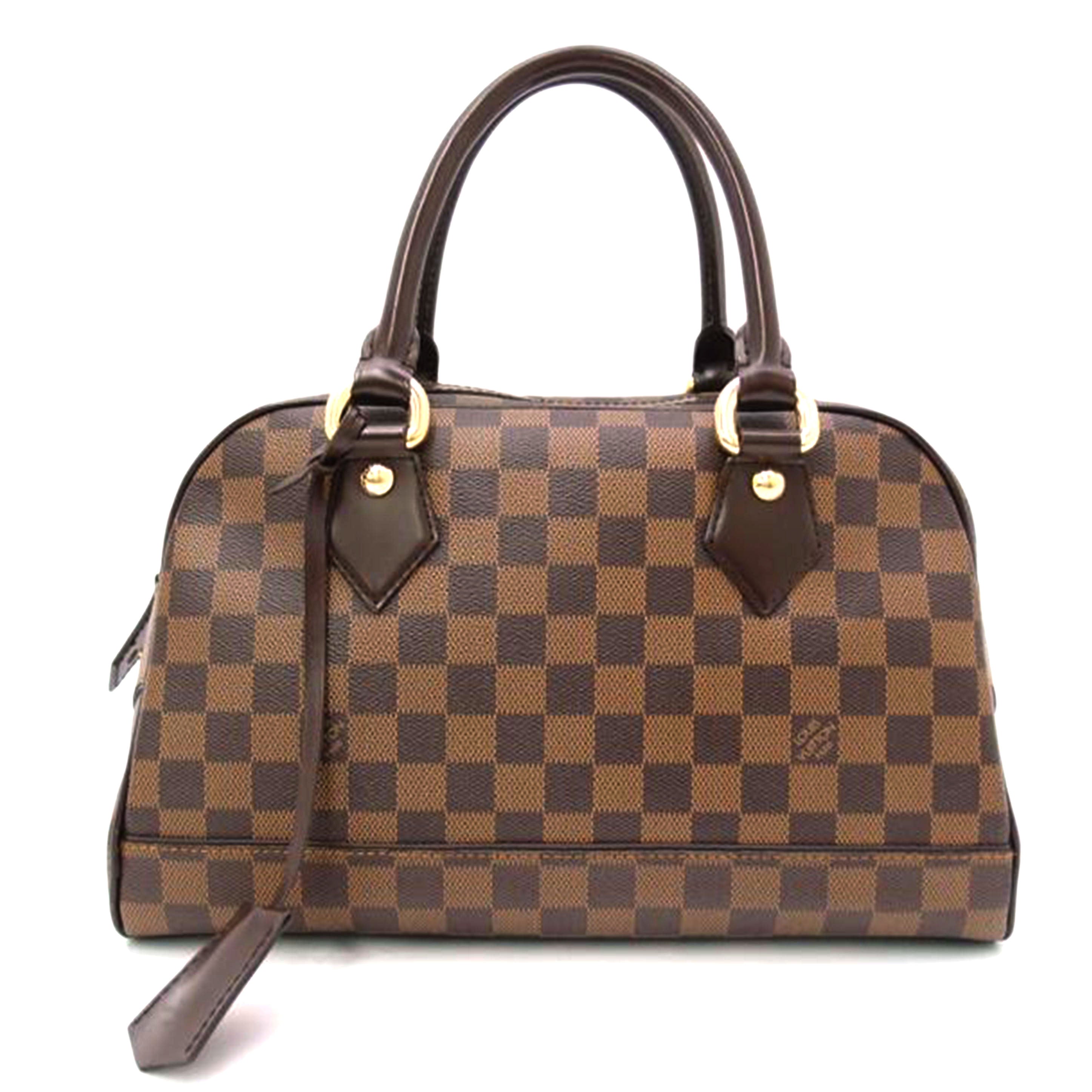 ＬＯＵＩＳ　ＶＵＩＴＴＯＮ ルイ・ヴィトン　ハンドバッグ　市松模様　ブラウン　レディース/ドゥオモ／ダミエ・エベヌ/N60008//CA0086/ABランク/69