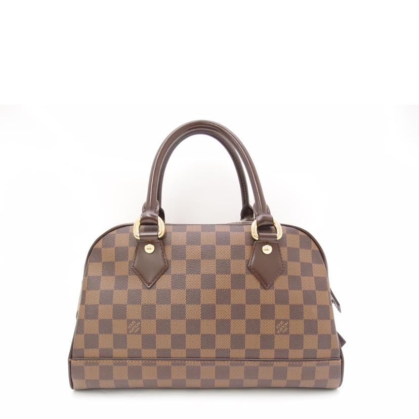 ＬＯＵＩＳ　ＶＵＩＴＴＯＮ ルイ・ヴィトン　ハンドバッグ　市松模様　ブラウン　レディース/ドゥオモ／ダミエ・エベヌ/N60008//CA0086/ABランク/69