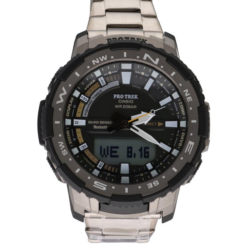 ＣＡＳＩＯ カシオ/ＰＲＯ　ＴＲＥＫ／アングラーライン／Ｂｌｕｅｔｏｏｔｈ/PRT-B70T-7TJ//560*/SAランク/75
