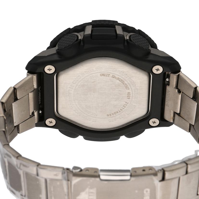 ＣＡＳＩＯ カシオ/ＰＲＯ　ＴＲＥＫ／アングラーライン／Ｂｌｕｅｔｏｏｔｈ/PRT-B70T-7TJ//560*/SAランク/75