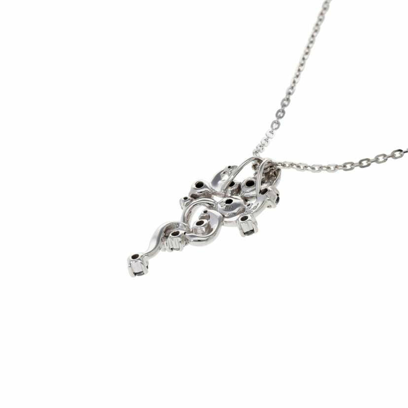 /　Ｋ１０ＷＧダイヤネックレス０．５０ｃｔ//Aランク/75