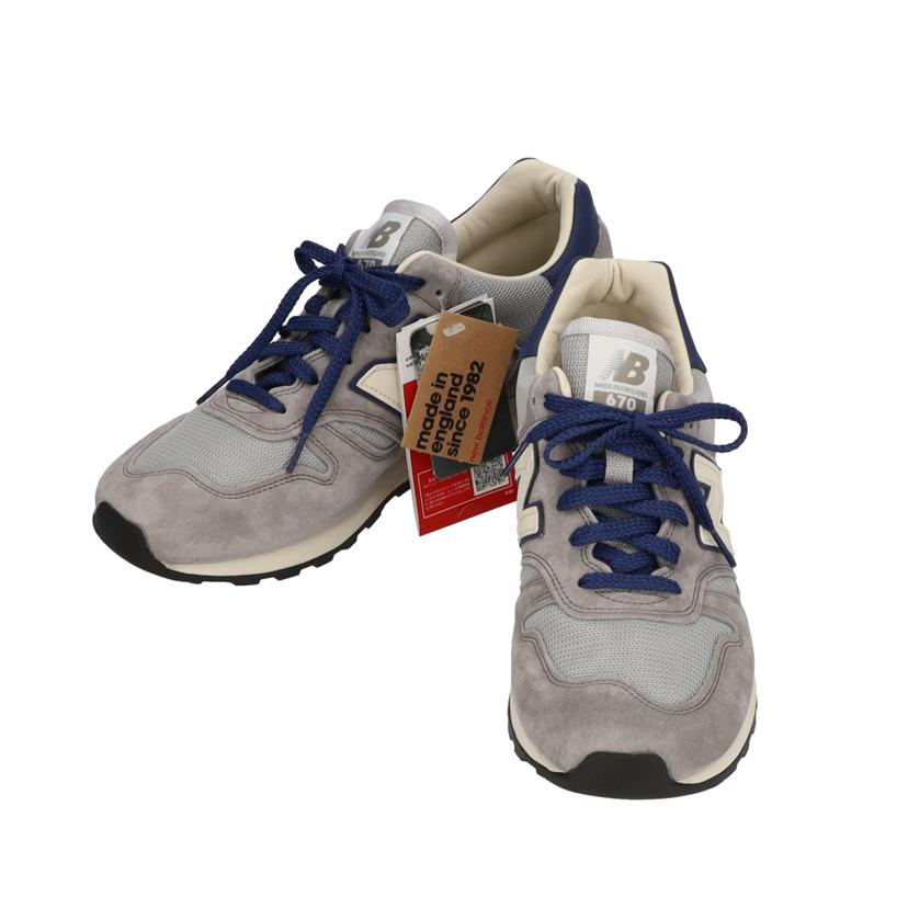 ＮＢ ニューバランス/ビッグスキンスエード／４０周年記念モデル/M670UKF//Aランク/75