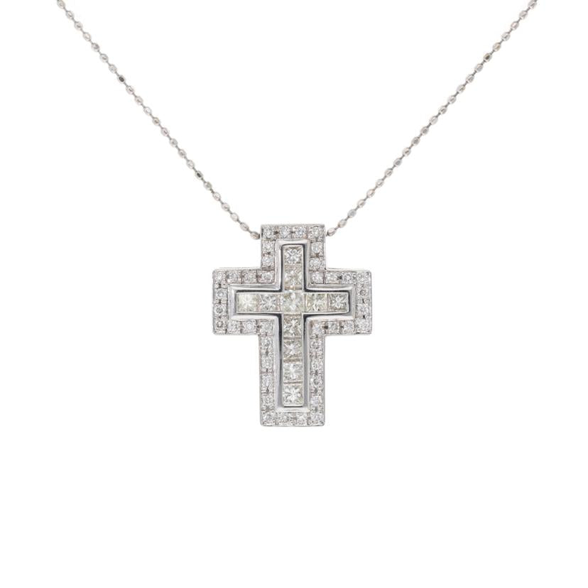 /　Ｋ１８ＷＧダイヤネックレス１．００ｃｔ//Aランク/75