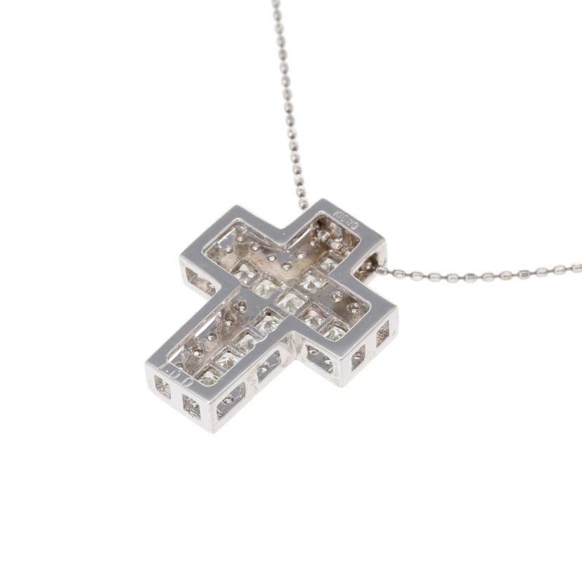 /　Ｋ１８ＷＧダイヤネックレス１．００ｃｔ//Aランク/75