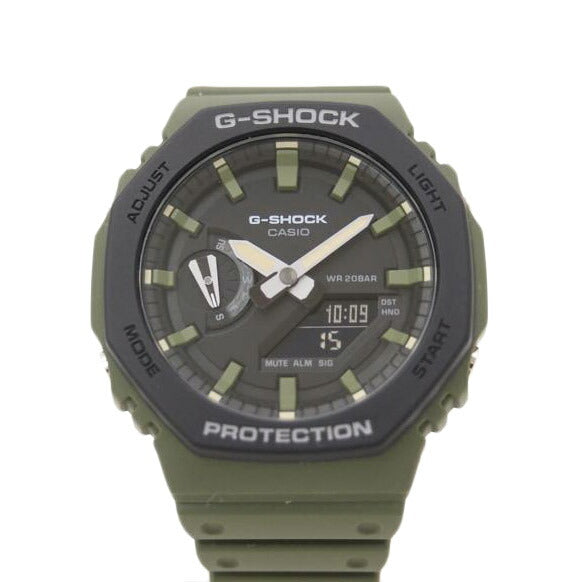 ＣＡＳＩＯ カシオ　腕時計　デジアナ　CARBON DORE GUARD/Ｇ－ＳＨＯＣＫ／ユーティリティカラー／クォーツ/GA-2110SU-3AJF//561*/Aランク/69