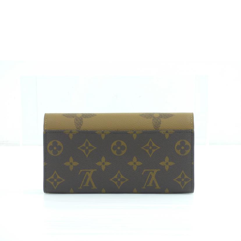 ＬＯＵＩＳ　ＶＵＩＴＴＯＮ ルイ・ヴィトン/ポルトフォイユ・サラ／モノグラム・ジャイアント　リバース　キャンバス/M80726//ICﾀｸﾞ/Aランク/64