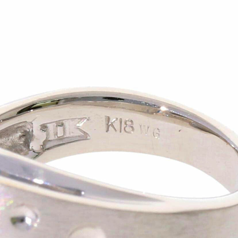 /◎　Ｋ１８ＷＧブルートパーズダイヤリング１．９７／Ｄ０．０５ｃｔ//Aランク/75