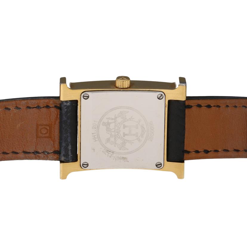 ＨＥＲＭＥＳ エルメス/Ｈウォッチ／レディース／クオーツ/HH1.201//2856695/Bランク/75