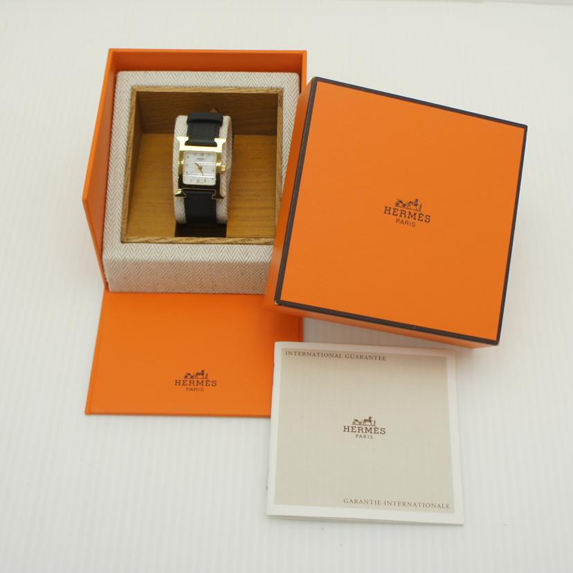 ＨＥＲＭＥＳ エルメス/Ｈウォッチ／レディース／クオーツ/HH1.201//2856695/Bランク/75