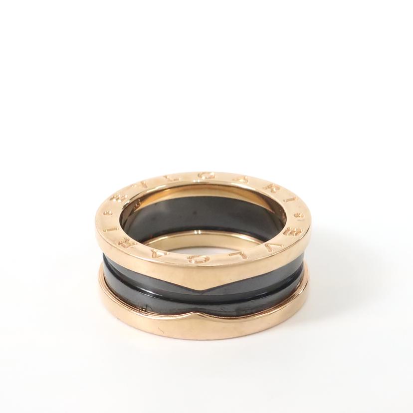 ＢＶＬＧＡＲＩ ブルガリ/ビー・ゼロワン　セラミックリング／Ｂ．ＺＥＲＯ１／２ｂａｎｄｓ　Ｋ１８//RRHW22/ABランク/65