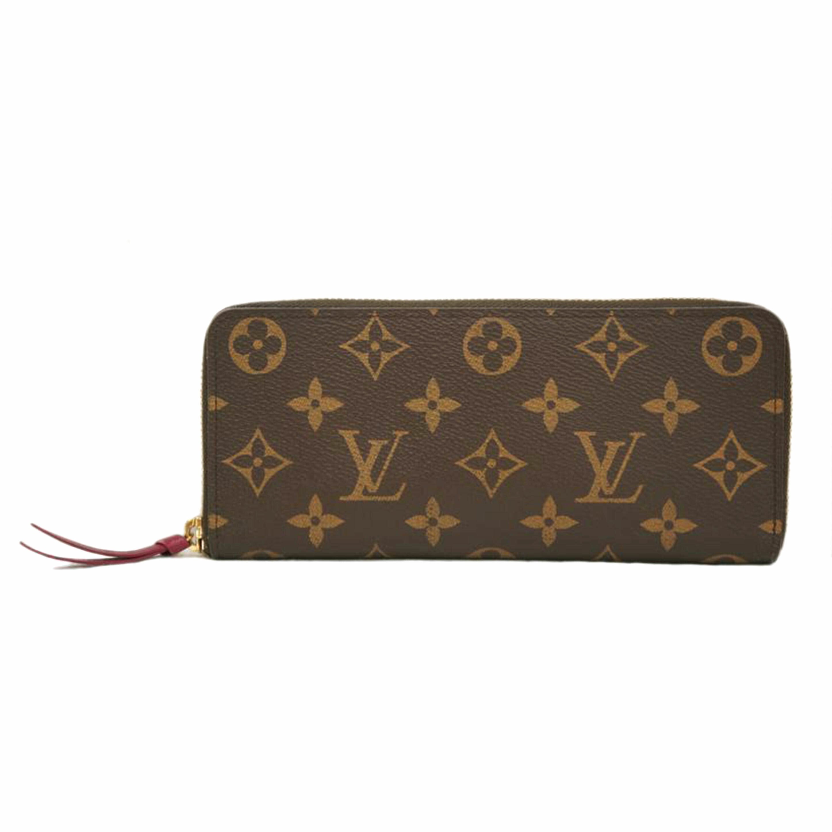 ＬＯＵＩＳ　ＶＵＩＴＴＯＮ ルイヴィトン/ポルトフォイユクレマンス／モノグラム／フューシャ/M60742//SP2118/ABランク/67