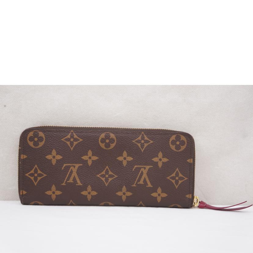 ＬＯＵＩＳ　ＶＵＩＴＴＯＮ ルイヴィトン/ポルトフォイユクレマンス／モノグラム／フューシャ/M60742//SP2118/ABランク/67