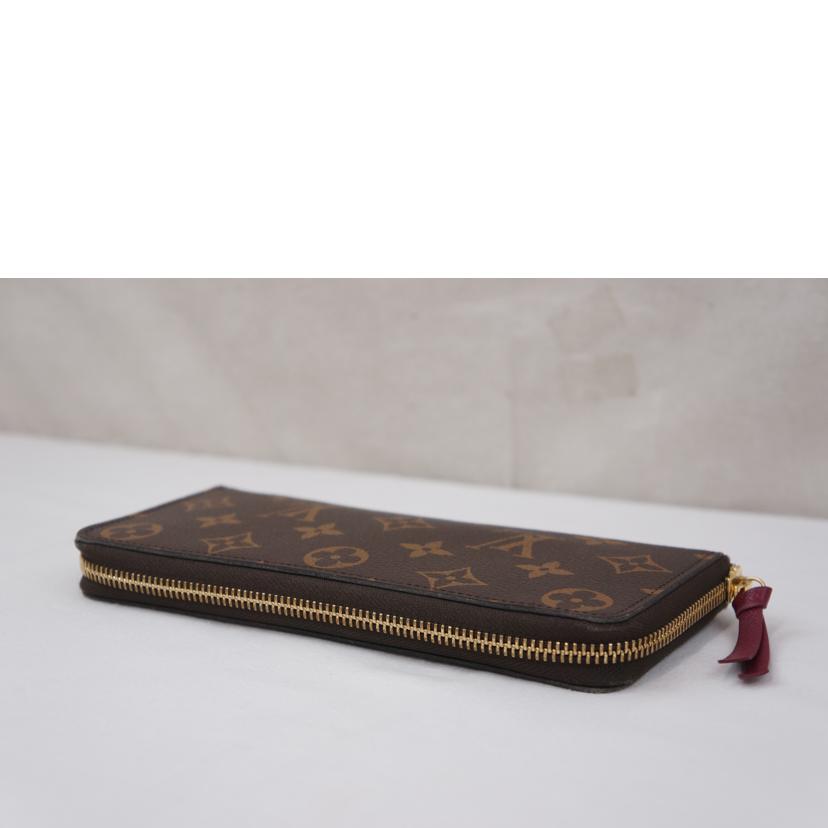 ＬＯＵＩＳ　ＶＵＩＴＴＯＮ ルイヴィトン/ポルトフォイユクレマンス／モノグラム／フューシャ/M60742//SP2118/ABランク/67