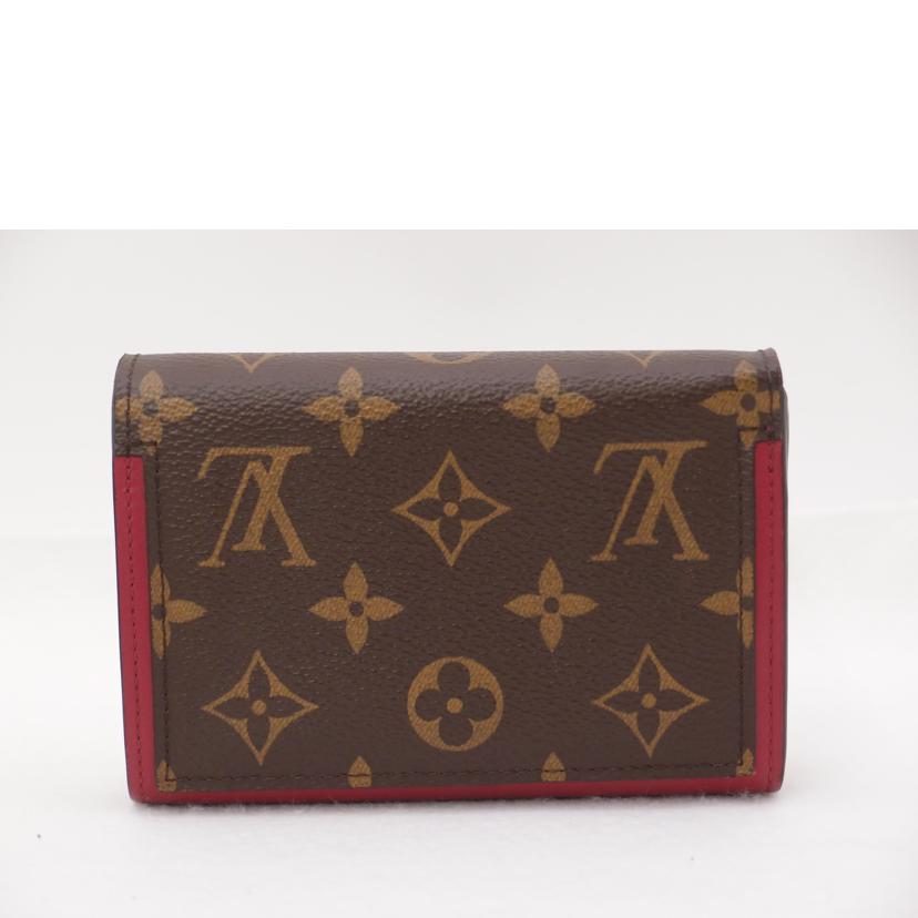 ＬＯＵＩＳ　ＶＵＩＴＴＯＮ ルイヴィトン　ビトン　二つ折り財布　コンパクト財布　ピンク　レディース　フラワー　Ｌ字ファスナー財布/ポルトフォイユ・フロールコンパクト／フューシャ/M64588//SP3***/Aランク/69