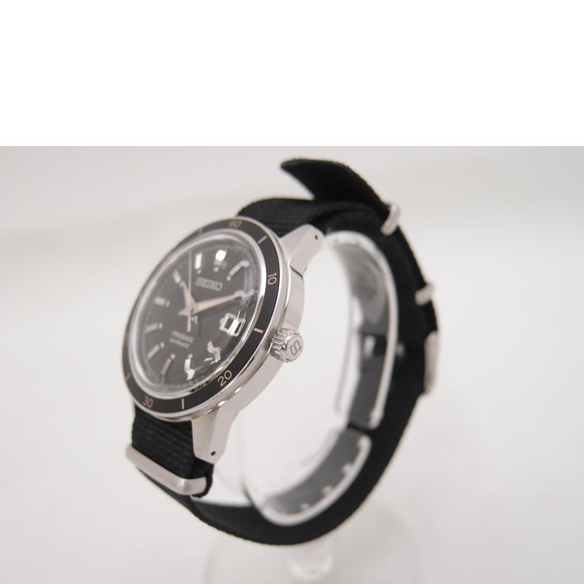 ＳＥＩＫＯ セイコー　腕時計　４R35-05A0　裏スケ　Basic Line　黒文字盤/プレサージュ／ベーシックライン／自動巻き/SARY197//144***/Aランク/69