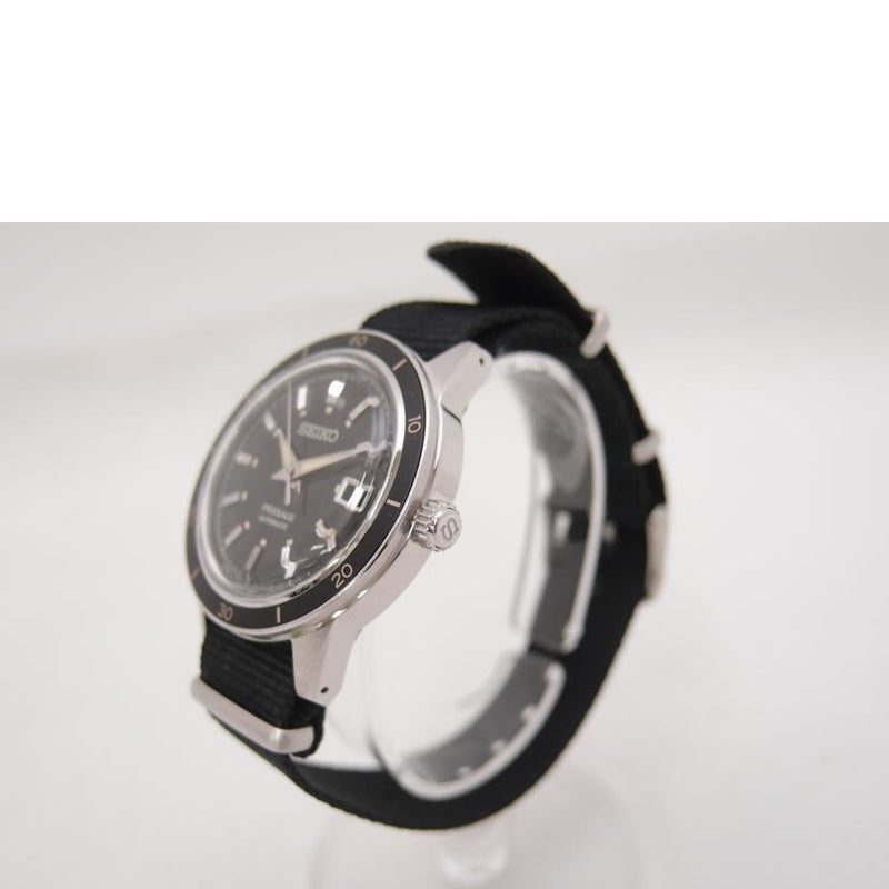 ＳＥＩＫＯ セイコー 腕時計 ４R35-05A0 裏スケ Basic Line 黒文字盤