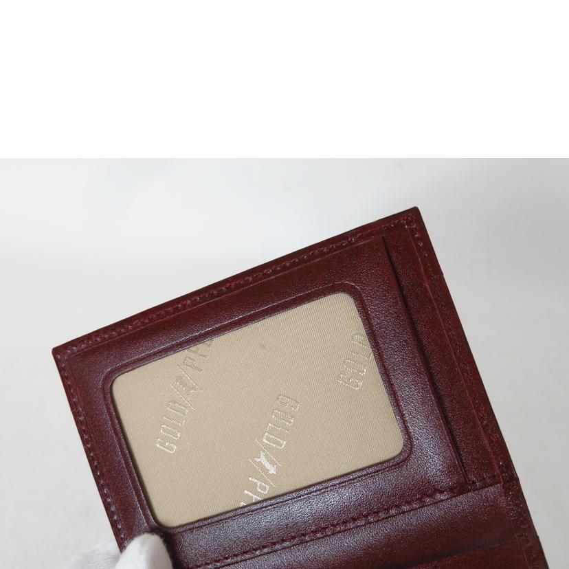 ＧＯＬＤ　ＰＦＥＩＬ ゴールドファイル/パスケース　／　バーガンディ//Aランク/81