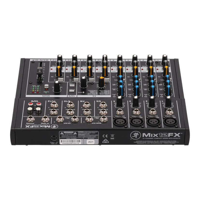新品未使用 MACKIE MIX12FX アナログミキサー