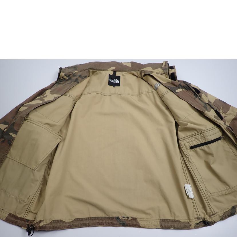 ＴＨＥＮＯＲＴＨＦＡＣＥ ノースフェイス/★ＴＨＥＮＯＲＴＨＦＡＣＥビーメックスパーカーユーズド加工カモラフ迷彩柄カーキーベージュ茶/NP11728//L/Bランク/62