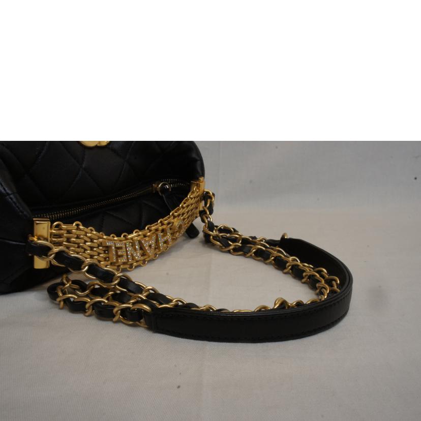 ＣＨＡＮＥＬ シャネル/ラムスキンマトラッセスモールホーボーバッグ／ＣＨＡＮＥＬ金具/AS3242//NJL*****/Aランク/92