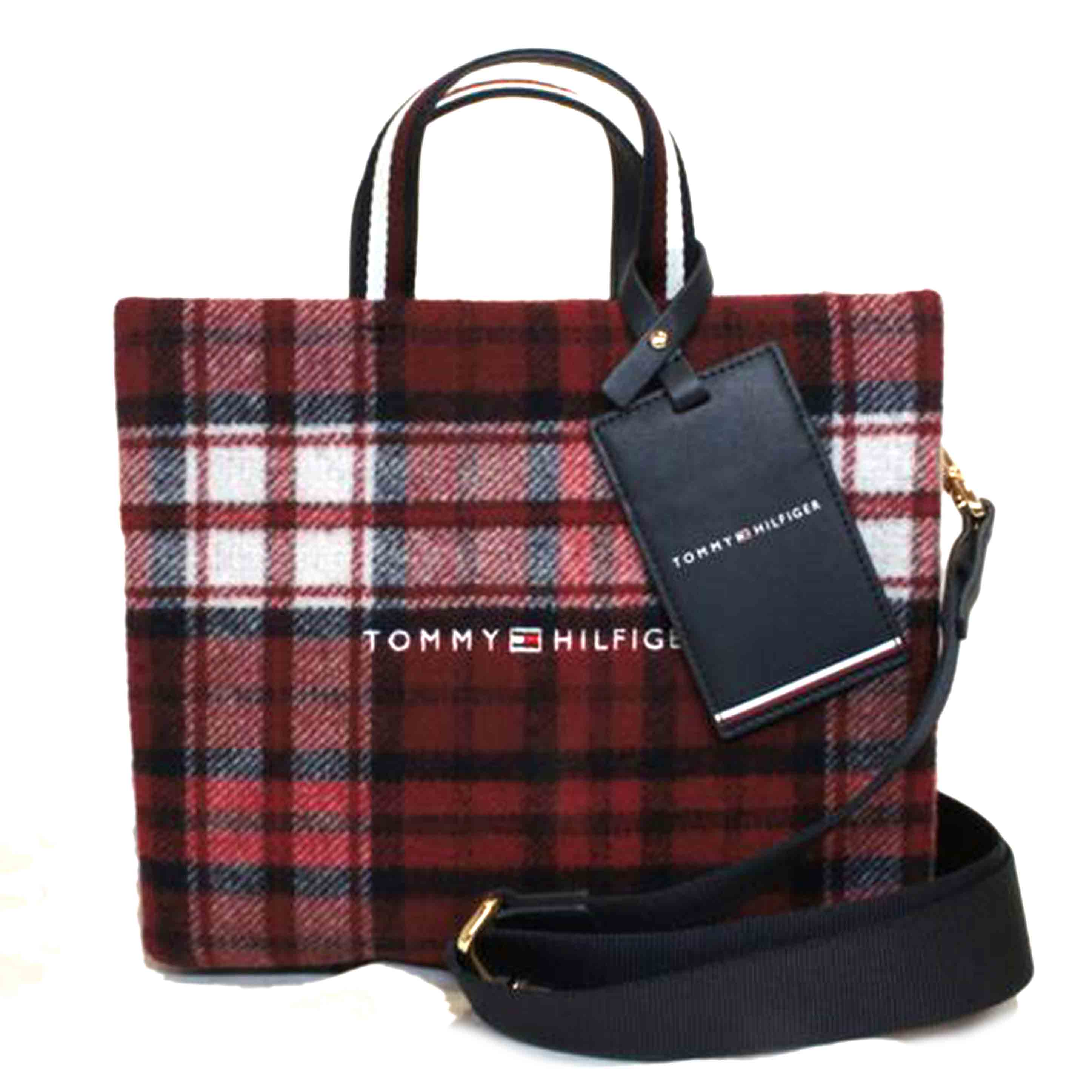 ＴＯＭＭＹ　ＨＩＬＦＩＧＥＲ トミーヒルフィガー/ウールチェック柄スクエア２ＷＡＹ//SAランク/92