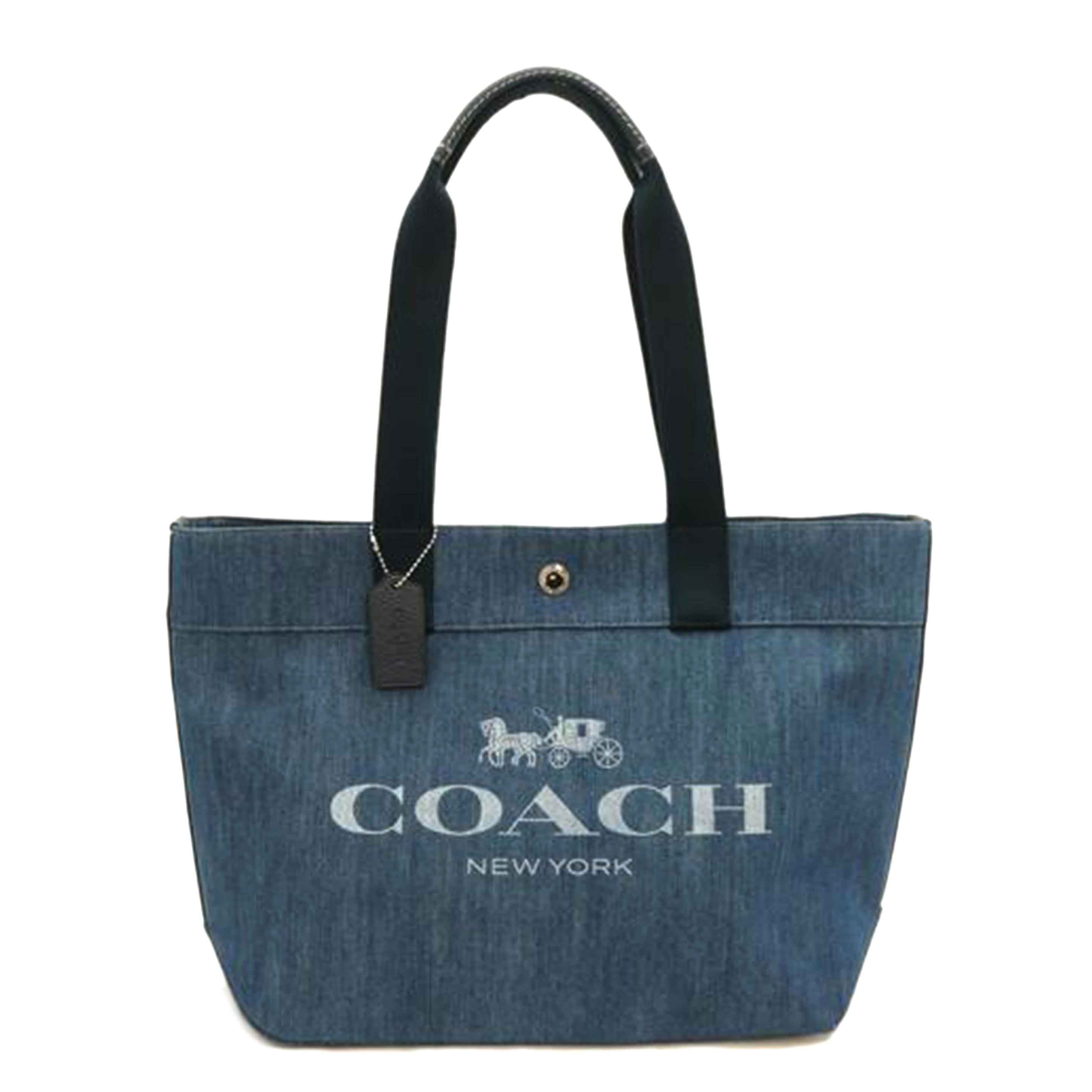 ＣＯＡＣＨ コーチ/キャンバストート／青/F67415//Aランク/09