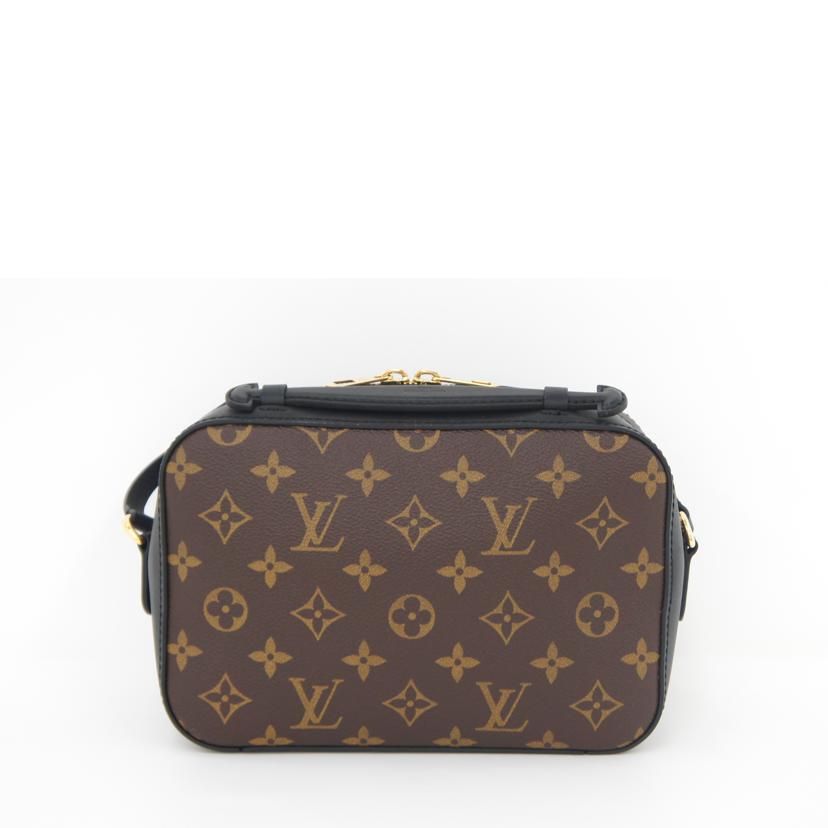 ＬＶ ルイヴィトン ルイ・ヴィトン ビトン ショルダーバッグ ハンドバッグ トートバッグ ブラウン メンズ レディース 定番 人気 ＬＶ 斜め掛け 肩がけ/サントンジュ／モノグラム／ノワール/M43555//CA2***/Aランク/75
