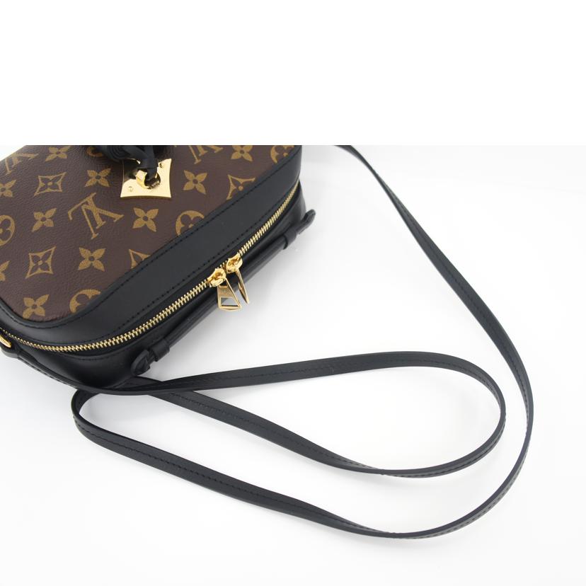 ＬＶ ルイヴィトン ルイ・ヴィトン ビトン ショルダーバッグ ハンドバッグ トートバッグ ブラウン メンズ レディース 定番 人気 ＬＶ 斜め掛け 肩がけ/サントンジュ／モノグラム／ノワール/M43555//CA2***/Aランク/75