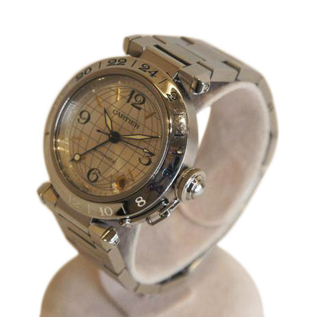 Cartier カルティエ/パシャC/メリディアン/W31029M7/136****/カルティエ/Aランク/91【中古】