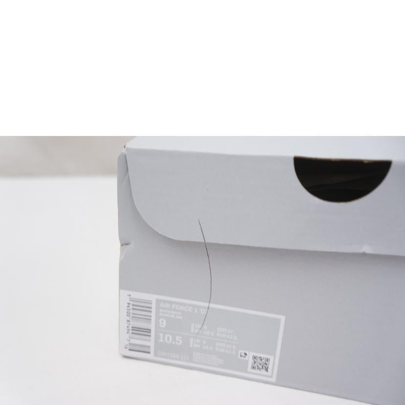 ＮＩＫＥ ナイキ/ＮＩＫＥ　ＡＩＲ　ＦＯＲＣＥ１　ホワイト　２７．０/CW2288-111//Aランク/67